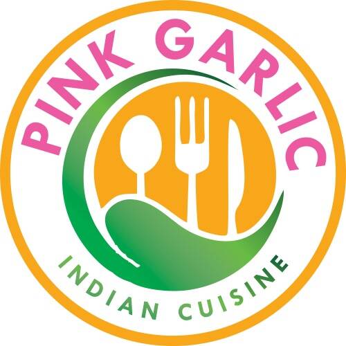Pink Garlic Indian cuisine logo